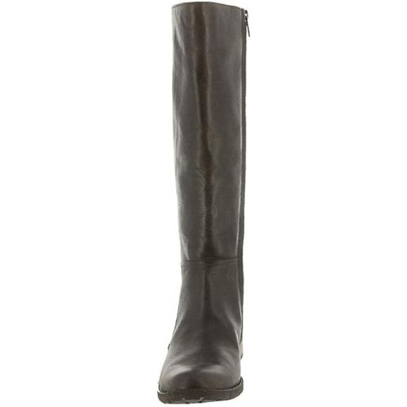 NEW UGG Women Leigh Dark Brown Fashion Dress Riding Below The Knee Tall Boots - Picture 4 of 6
